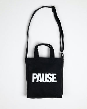 PAUSE 'Noir' Mini Tote Bag