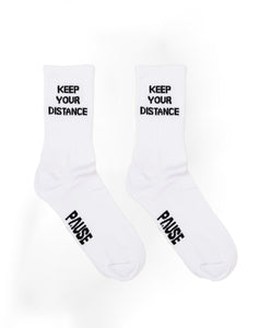 PAUSE 'Keep Your Distance' Socks
