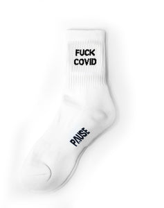 PAUSE 'Fuck Covid' Socks