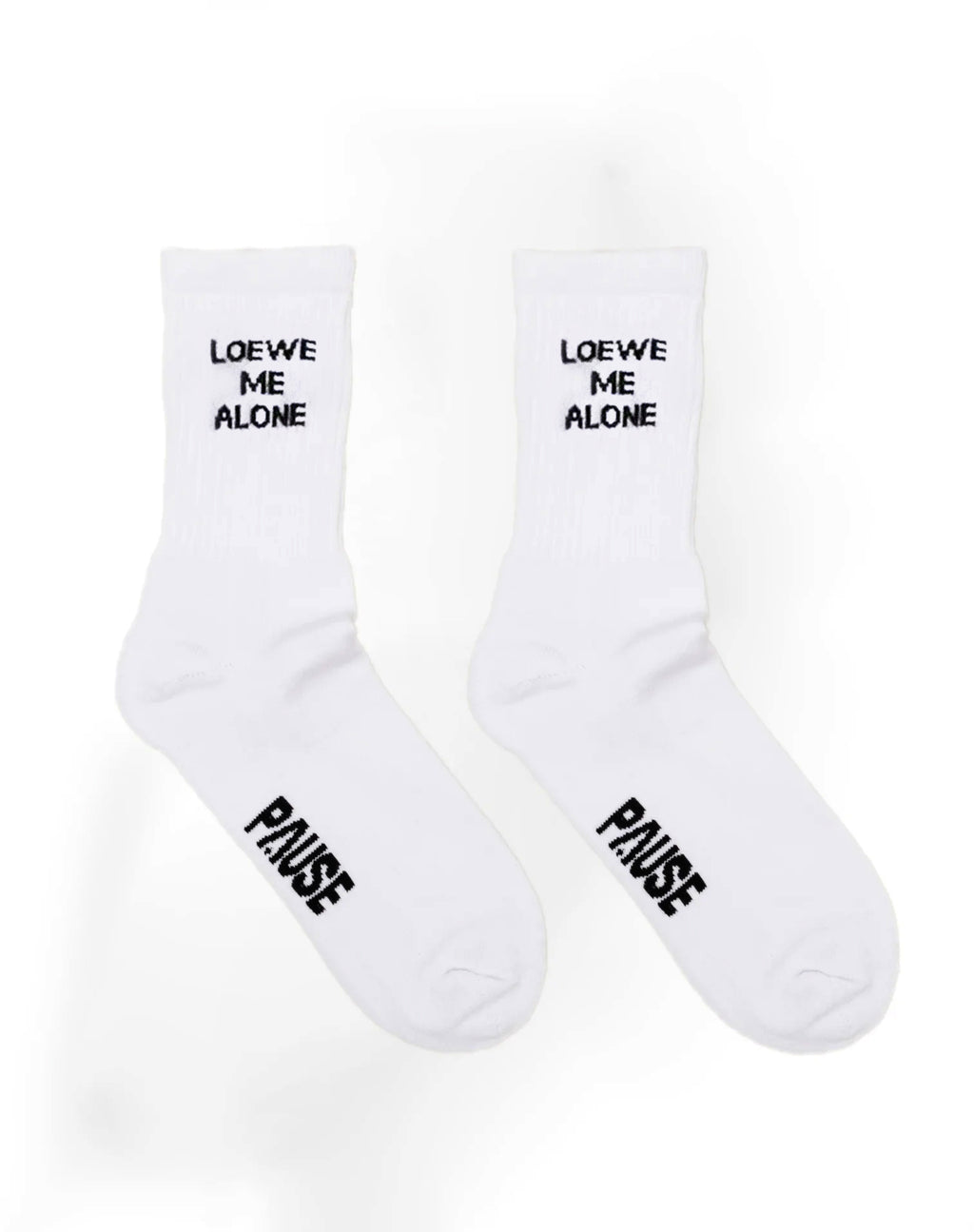 PAUSE 'LOEWE Me Alone' Socks